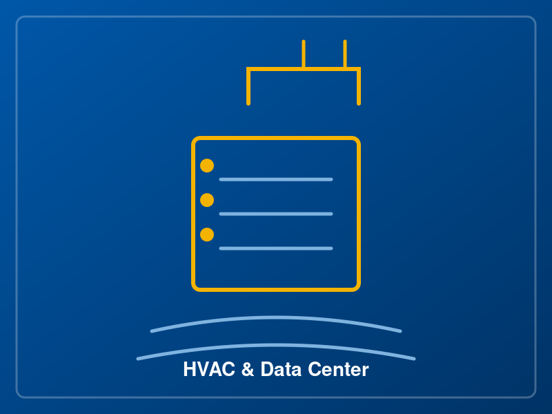 Schwingungsüberwachung für HVAC- und Rechenzentrumskühlung