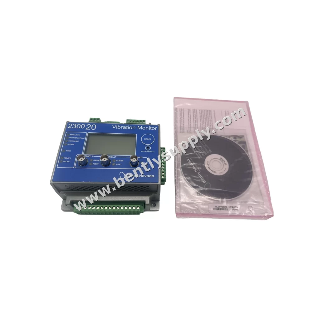 Bently Nevada 2300/20-00 product photo — Bently Nevada 2300/20-00 Überwachungsmodul