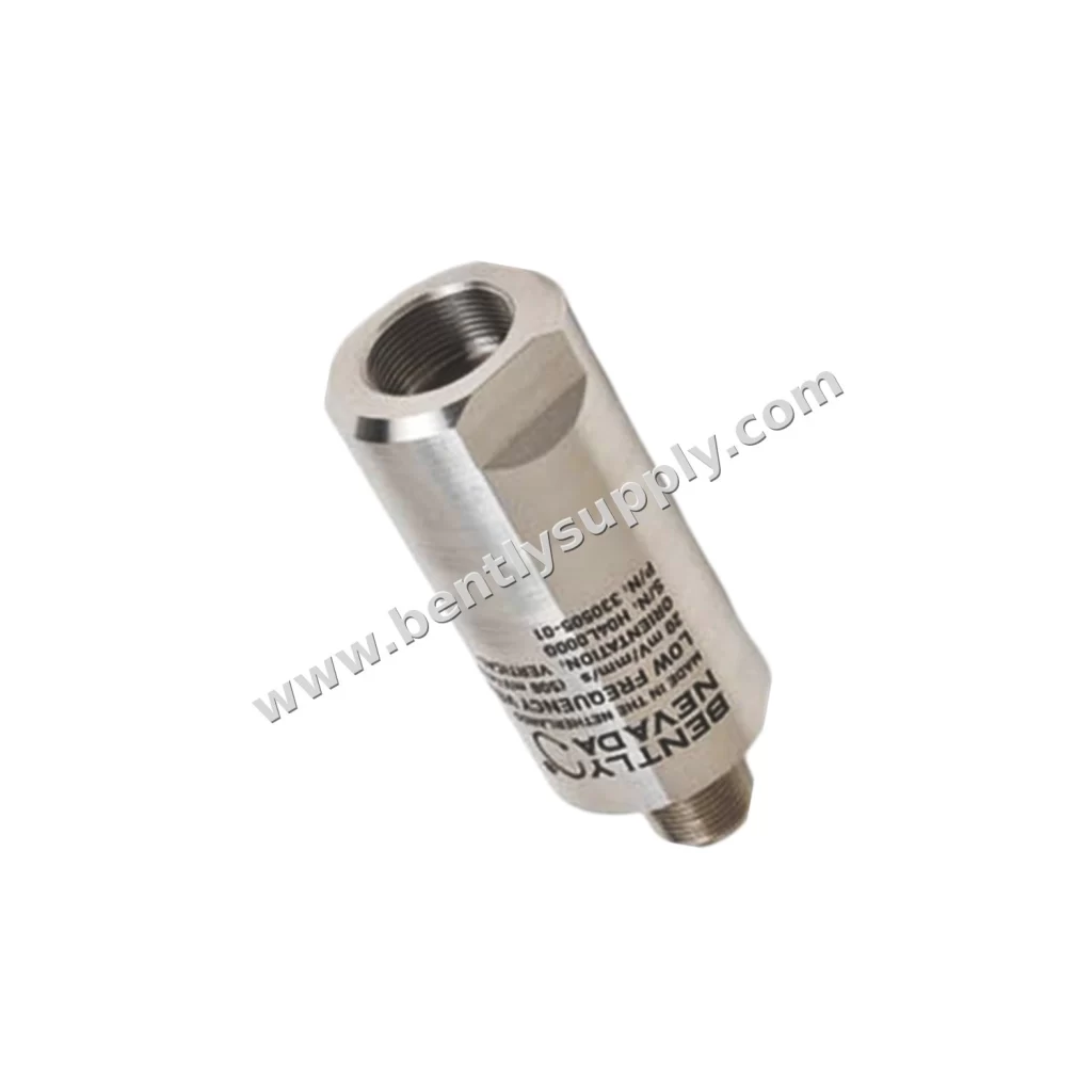 Bently Nevada 330505-01-02-04 product photo — Bently Nevada 330505-01-02-04 Low Frequency Velocity Sensor