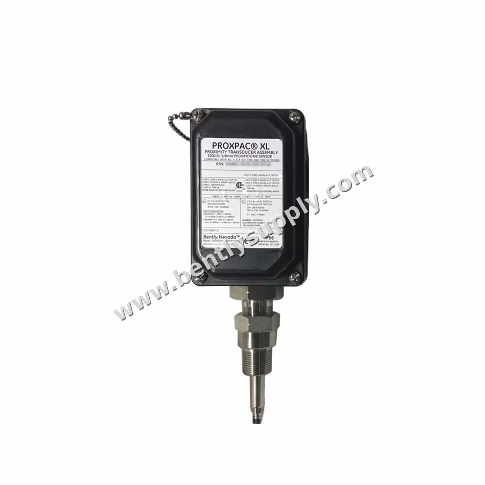Bently Nevada 330881-28-05-058-08-02 product photo — Bently Nevada 330881-28-05-058-08-02 PROXPAC XL Proximity Transducer
