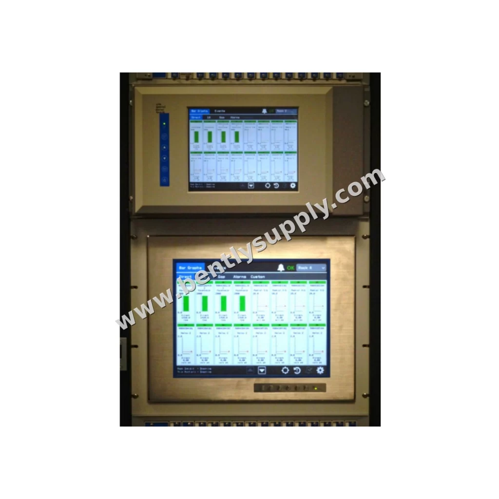 Bently Nevada 3500/94M-07-12-02 product photo — Bently Nevada 3500/94M-07-12-02 VGA Display Module