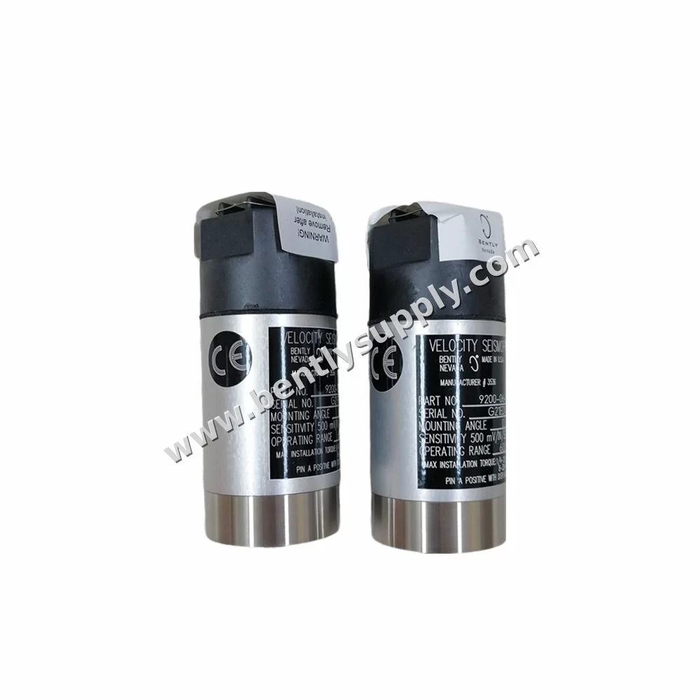 Bently Nevada 9200-06-05-10-00 product photo — Bently Nevada 9200-06-05-10-00 Two-Wire Velocity Seismoprobe Transducer